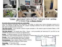 Location appartement 2 pièces Location appartement 2 pièces