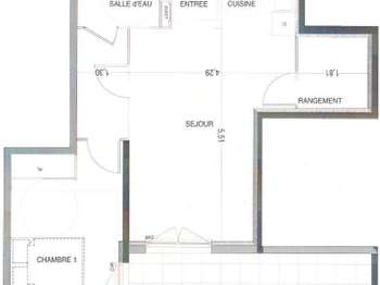Location Appartement 2 piècesMarseille 13e