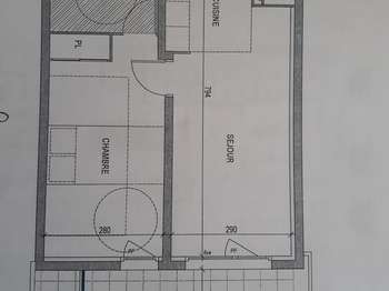 Location Appartement 2 piècesMarseille 3e