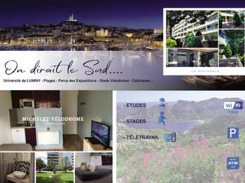 Location appartement 1 pièce Marseille 8e 13