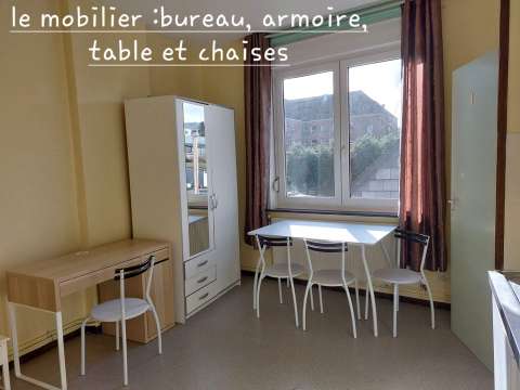 Location appartement 1 pièce Maubeuge 59