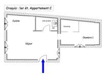 Location appartement 2 pièces Location appartement 2 pièces