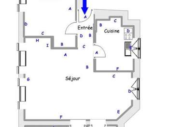 Location Appartement 3 piècesMelun