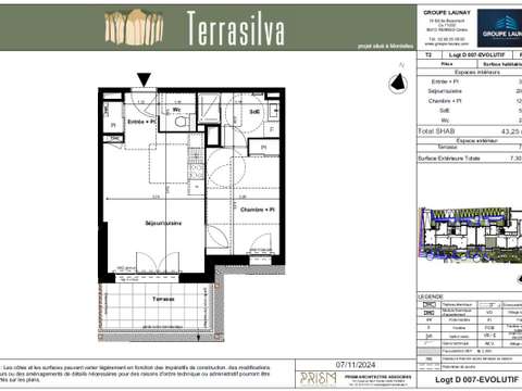 Location appartement 2 pièces Mordelles 35