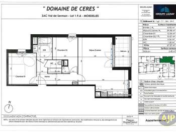 Location appartement 3 pièces Mordelles 35