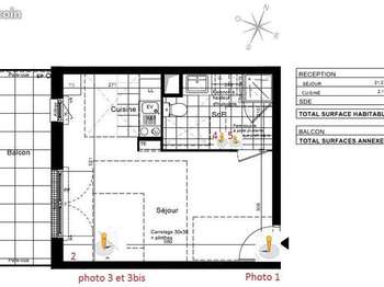 Location appartement 1 pièce
