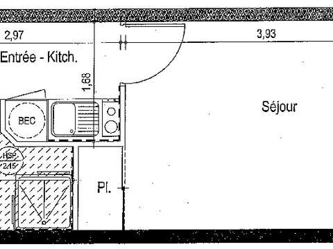Location appartement 1 pièce