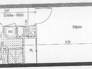 Location appartement 1 pièce