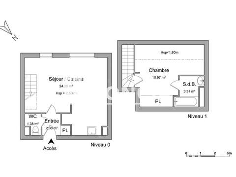 Location appartement 2 pièces