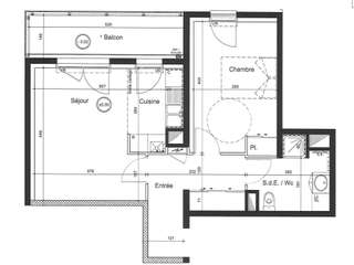 Location appartement 2 pièces