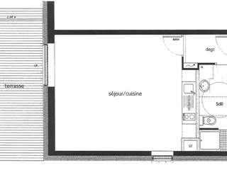 Location appartement 1 pièce