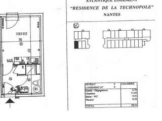 Location appartement 1 pièce