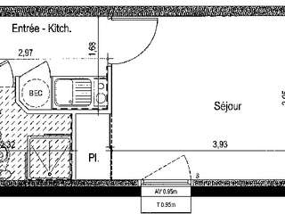 Location appartement 1 pièce