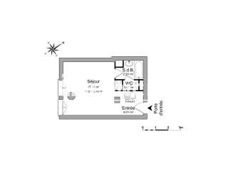 Location appartement 1 pièce