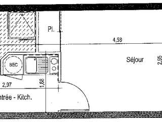Location appartement 1 pièce