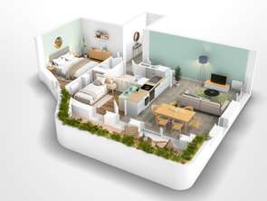 Location Appartement 3 piècesNantes