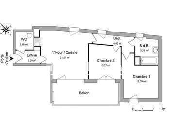 Location appartement 3 pièces Location appartement 3 pièces