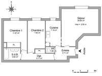 Location appartement 3 pièces Location appartement 3 pièces