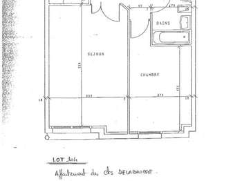 Location appartement 2 pièces Nantes 44