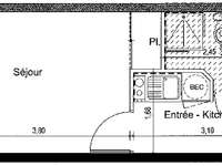 Location appartement 1 pièce Location appartement 1 pièce