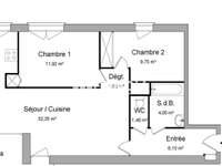 Location appartement 3 pièces