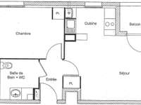 Location appartement 2 pièces