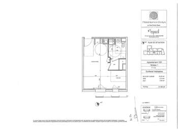 Location appartement 1 pièce Nantes 44