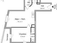 Location appartement 2 pièces