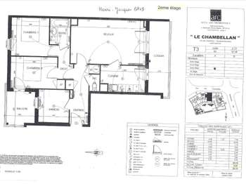 Location appartement 3 pièces Nantes 44