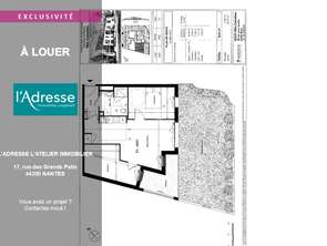 Location Appartement 3 piècesNantes Beaujoire - Saint-Joseph