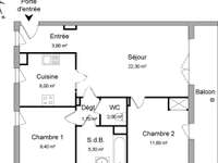 Location appartement 3 pièces Location appartement 3 pièces