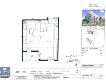 Location appartement 2 pièces Nantes Beaujoire - Saint-Joseph 44