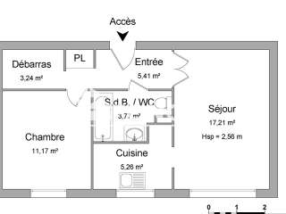 Location appartement 2 pièces Location appartement 2 pièces