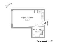 Location appartement 1 pièce Location appartement 1 pièce