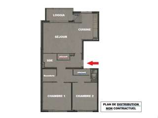 Location appartement 3 pièces