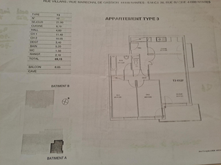 Location appartement 3 pièces Location appartement 3 pièces