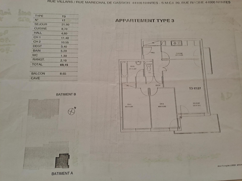 Location appartement 3 pièces Location appartement 3 pièces