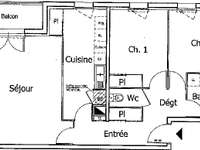 Location appartement 3 pièces