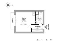 Location appartement 1 pièce