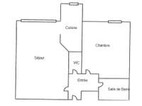 Location appartement 2 pièces
