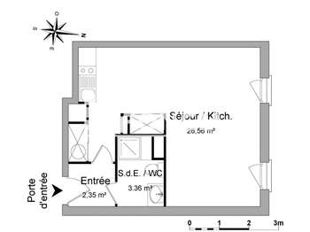 Location appartement 1 pièce Location appartement 1 pièce