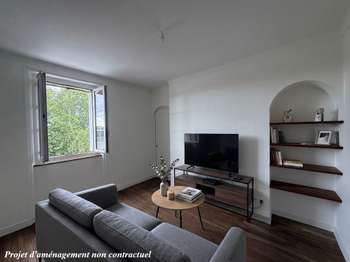 Location Appartement 3 piècesNantes Centre Ville