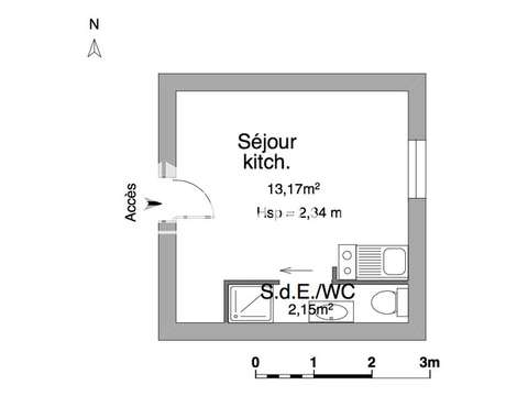 Location appartement 1 pièce