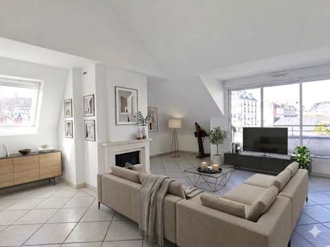 Location appartement 4 pièces Nantes Centre Ville 44
