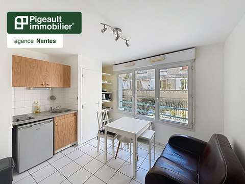 Location appartement 2 pièces Nantes Centre Ville 44