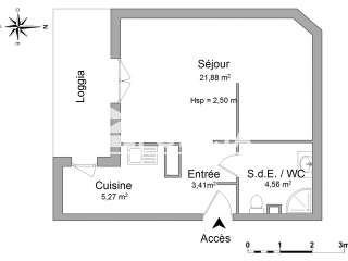 Location appartement 1 pièce