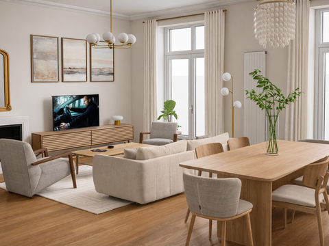 Location appartement 4 pièces Nantes Centre Ville 44
