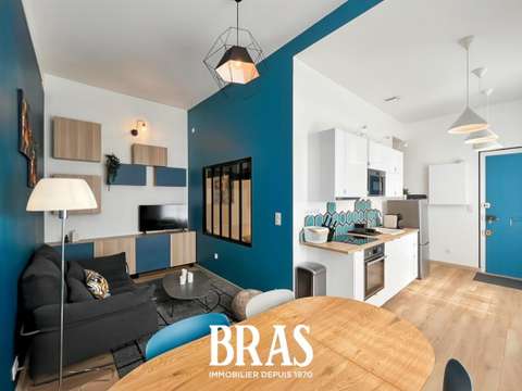 Location appartement 2 pièces Nantes Centre Ville 44