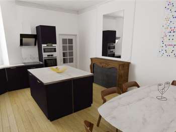 Location Appartement 3 piècesNantes Centre Ville