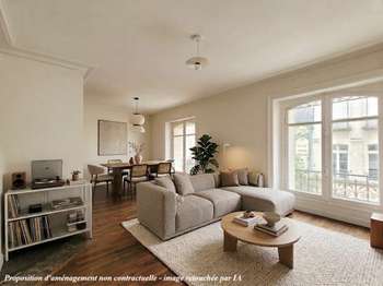 Location Appartement 3 piècesNantes Centre Ville